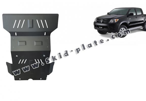 Steel skid plate for Toyota Hilux