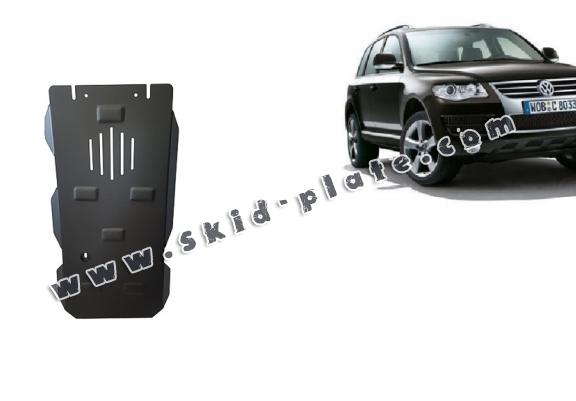 Steel automatic gearbox skid plate for Volkswagen Touareg 7L