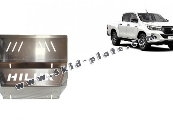 Aluminum radiator skid plate for Toyota Hilux Invincible