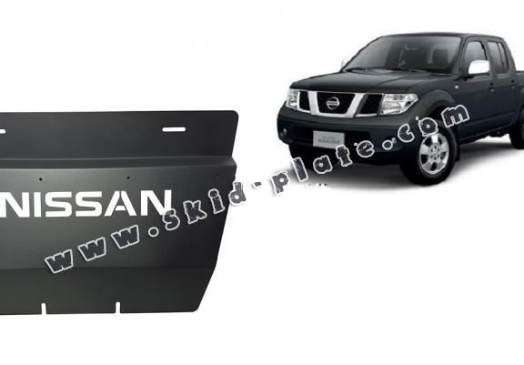 Steel radiator skid plate for Nissan Navara