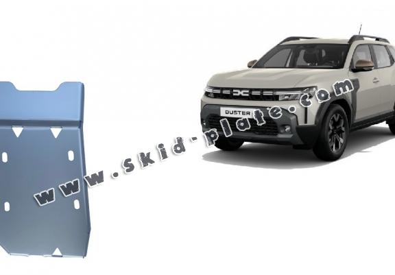 Aluminum diferential skid plate for Dacia Duster 4x4