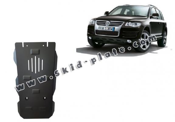 Steel manual gearbox skid plate for VW Touareg 7L