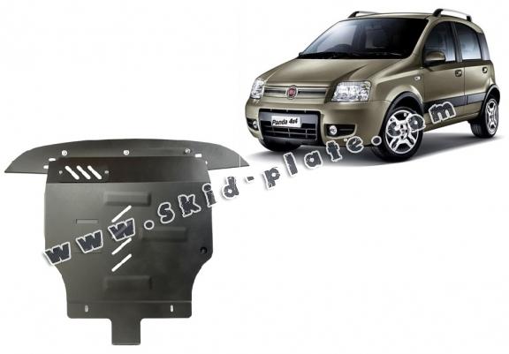 Steel skid plate for Fiat Panda 4x4