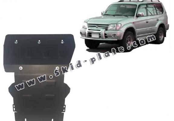 Steel skid plate for Toyota Land Cruiser J90