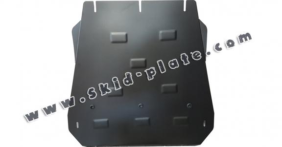 Steel gearbox skid plate for SsangYong Kyron