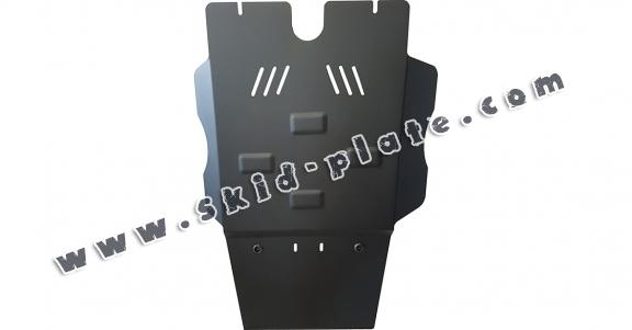 Steel differential skid plate for Toyota Hilux