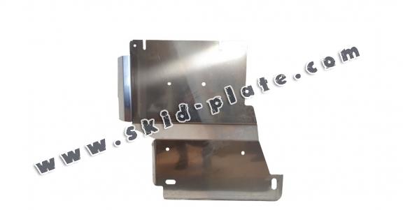 Aluminum differential skid plate for Toyota Hilux Invincible