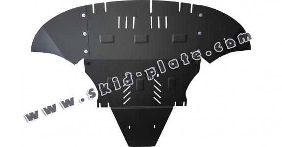 Steel skid plate for Audi A6 Allroad 2 - avec latéraux