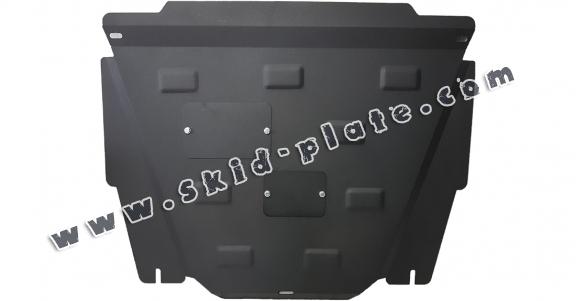 Steel skid plate for Citroen C5