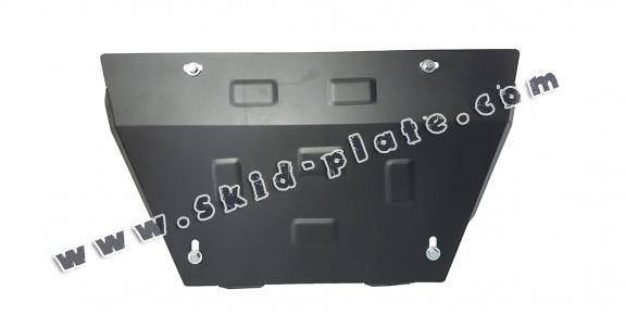 Steel skid plate for Fiat 500