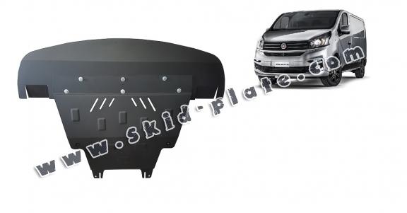 Steel skid plate for Fiat Talento