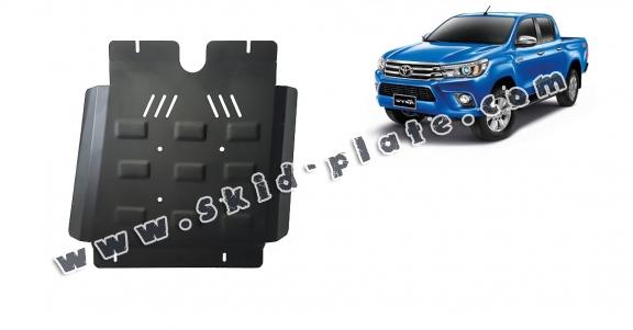 Steel gearbox skid plate for Toyota Hilux Revo