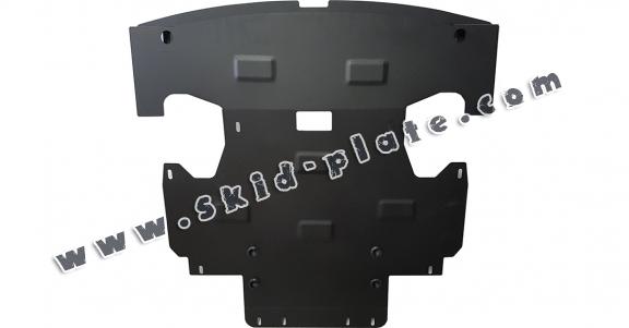 Steel skid plate for Mercedes C-Classe