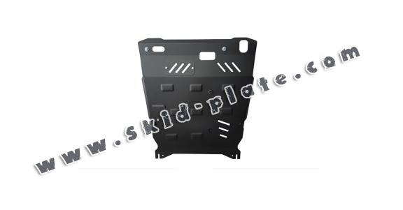 Steel skid plate for the protection of the engine and the gearbox for Mitsubishi Lancer