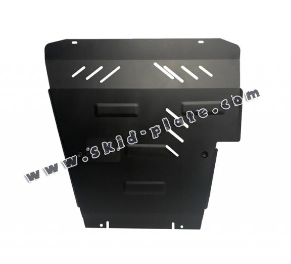 Steel skid plate for Nissan Note