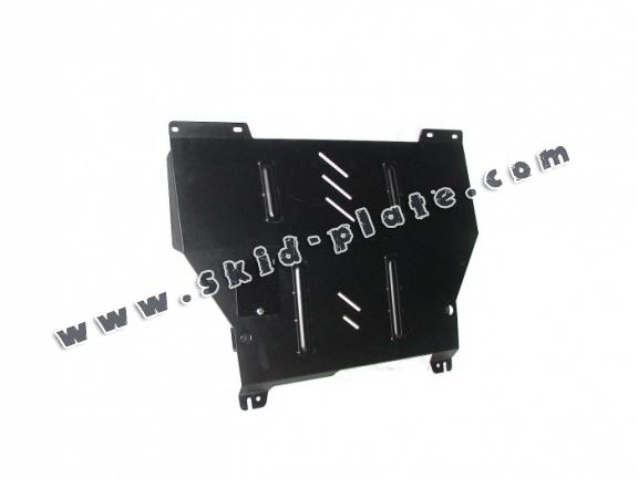 Steel skid plate for Peugeot Bipper