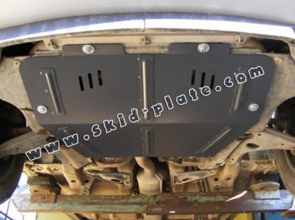 Steel skid plate for Opel Zafira