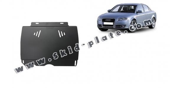 Steel manual gearbox skid plate  Audi A4  B7