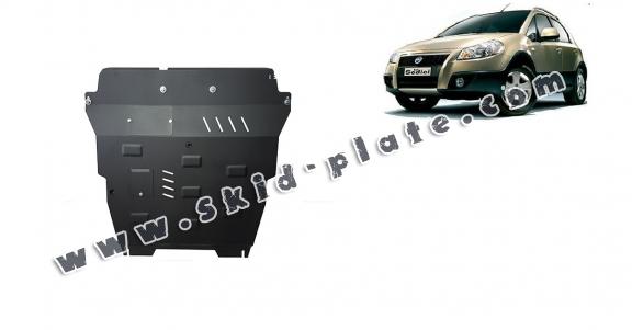 Steel skid plate for Fiat Sedici