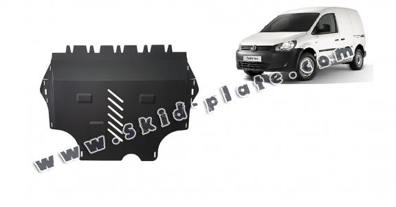 Steel skid plate for VW Caddy