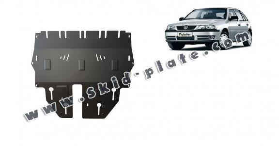 Steel skid plate for Volkswagen Pointer