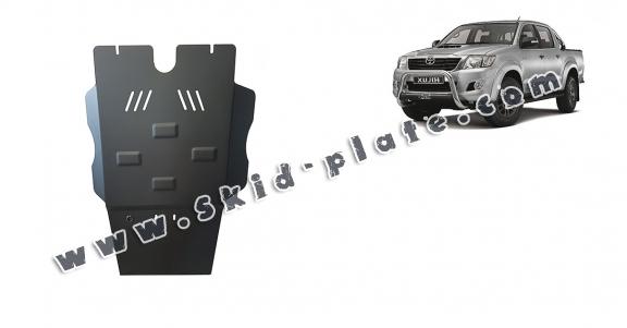 Steel gearbox skid plate for Toyota Hilux Revo