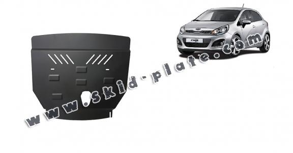 Steel skid plate for Kia Rio 3