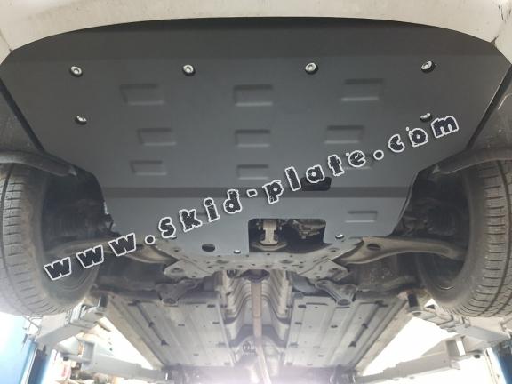 Steel skid plate for the protection of the engine and the gearbox for Hyundai i40