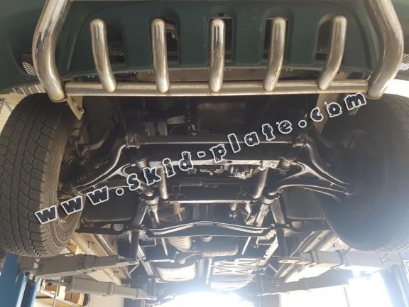 Steel gearbox skid plate for Mercedes ML W163