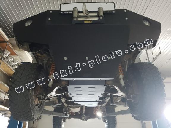 Steel skid plate for Toyota Land Cruiser J90