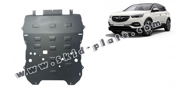 Steel skid plate for Opel Grandland X