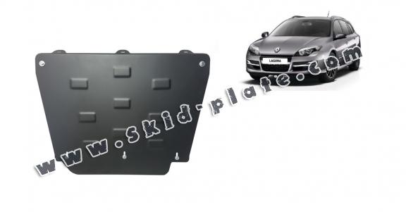 Steel skid plate for Renault Laguna 3