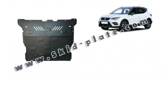 Steel skid plate for Seat Arona