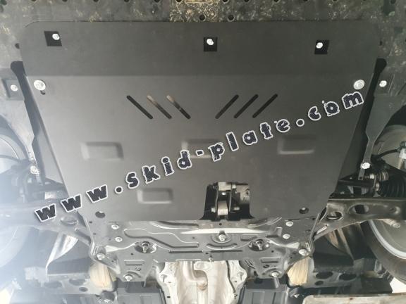 Steel skid plate for Opel Corsa F