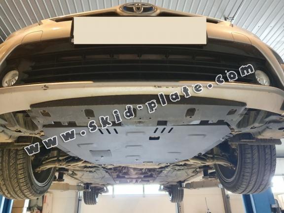 Steel skid plate for Toyota Prius