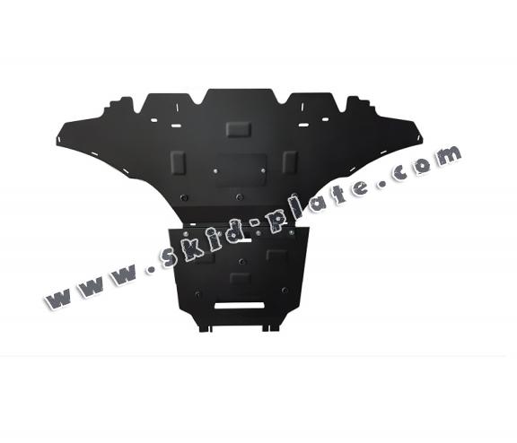 Steel skid plate for Audi A4 B8 All Road, diesel