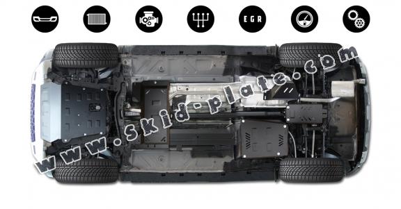 Steel skid plate for Dacia Duster 4x4 - promotional package