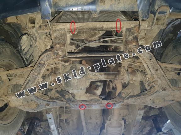 Steel skid plate for Suzuki Vitara