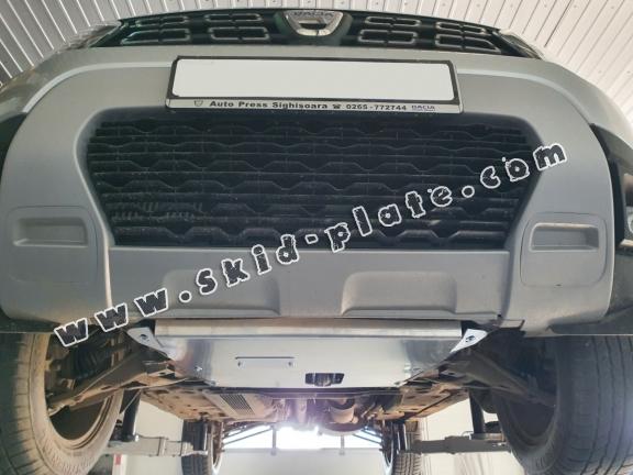 Aluminum skid plate for Dacia Duster