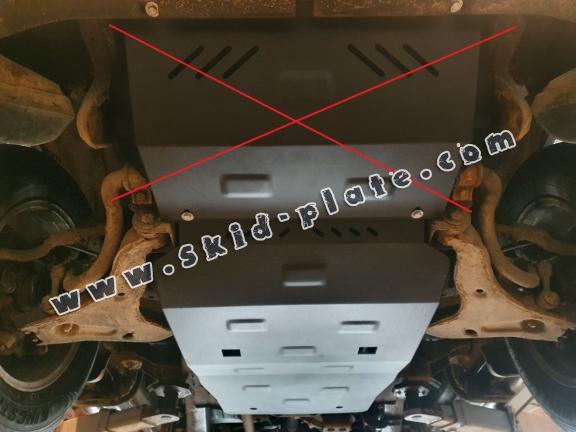 Steel skid plate for Fiat Fullback