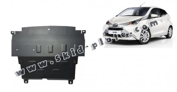 Steel skid plate for Toyota Aygo AB40