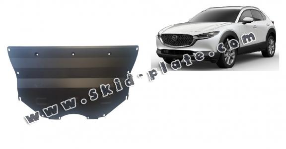 Steel skid plate for Mazda CX-30