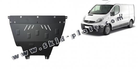 Steel skid plate for Opel Vivaro (2011-2014)