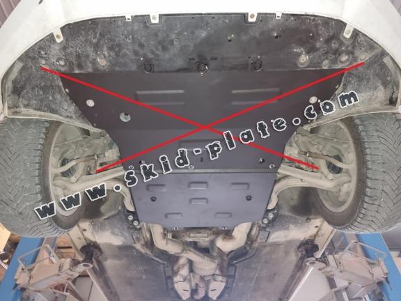 Steel gearbox skid plate for Audi A5