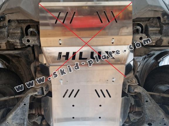 Aluminum skid plate for Toyota Hilux Invincible