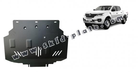 Steel skid plate for Renault Alaskan