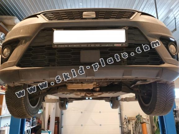 Steel skid plate for VW T-Cross