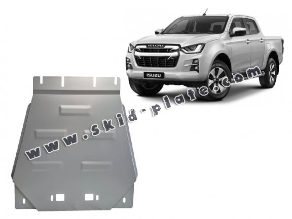 Steel gearbox skid plate for Isuzu D-Max