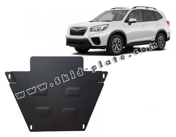 Steel gearbox skid plate for Subaru Forester 5