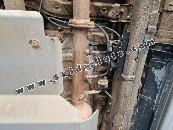 Steel DPF sensor skid plate  for Toyota Hilux